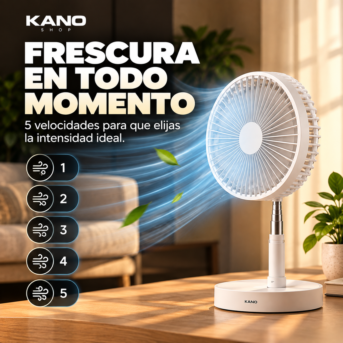 Ventilador 3 en 1