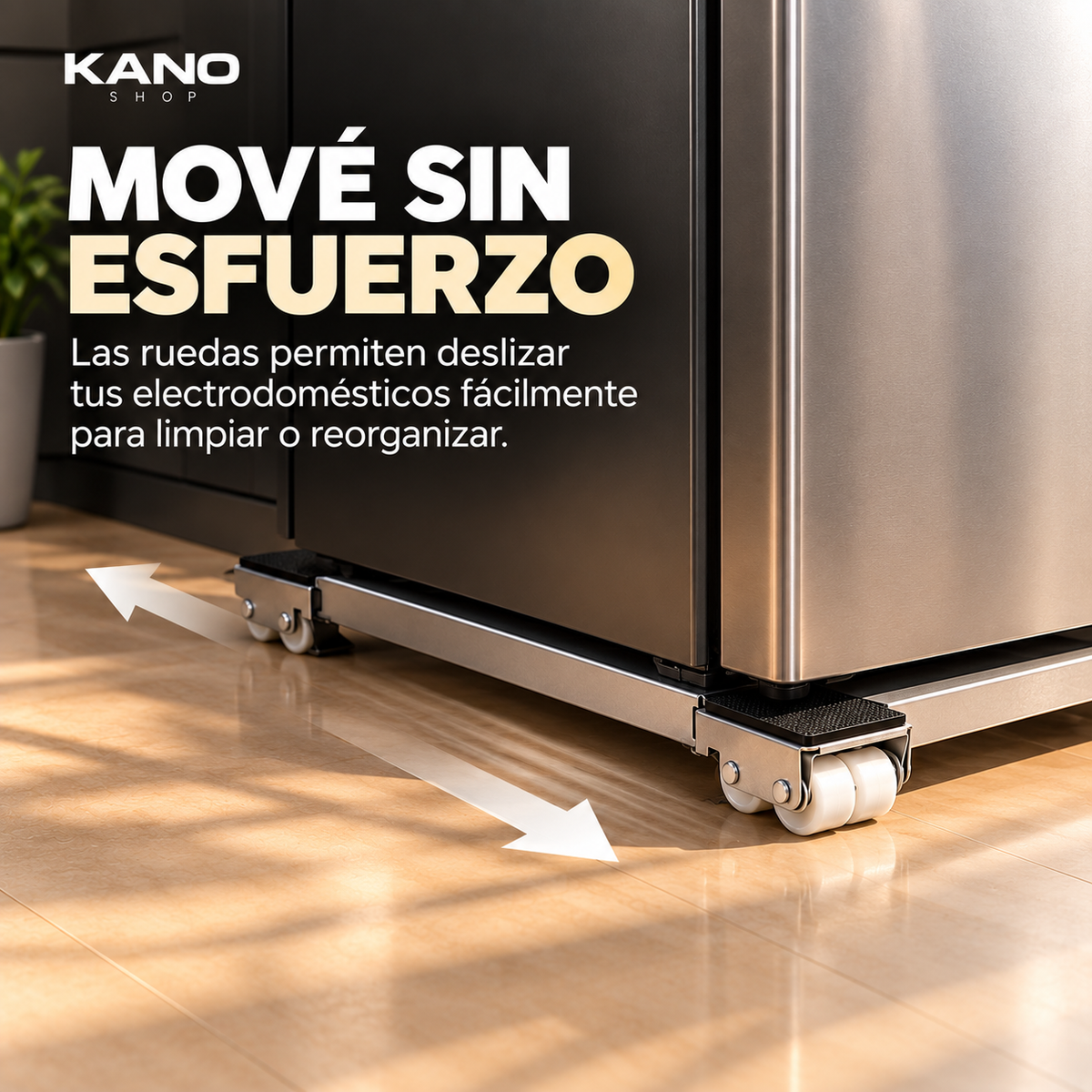 Base con ruedas