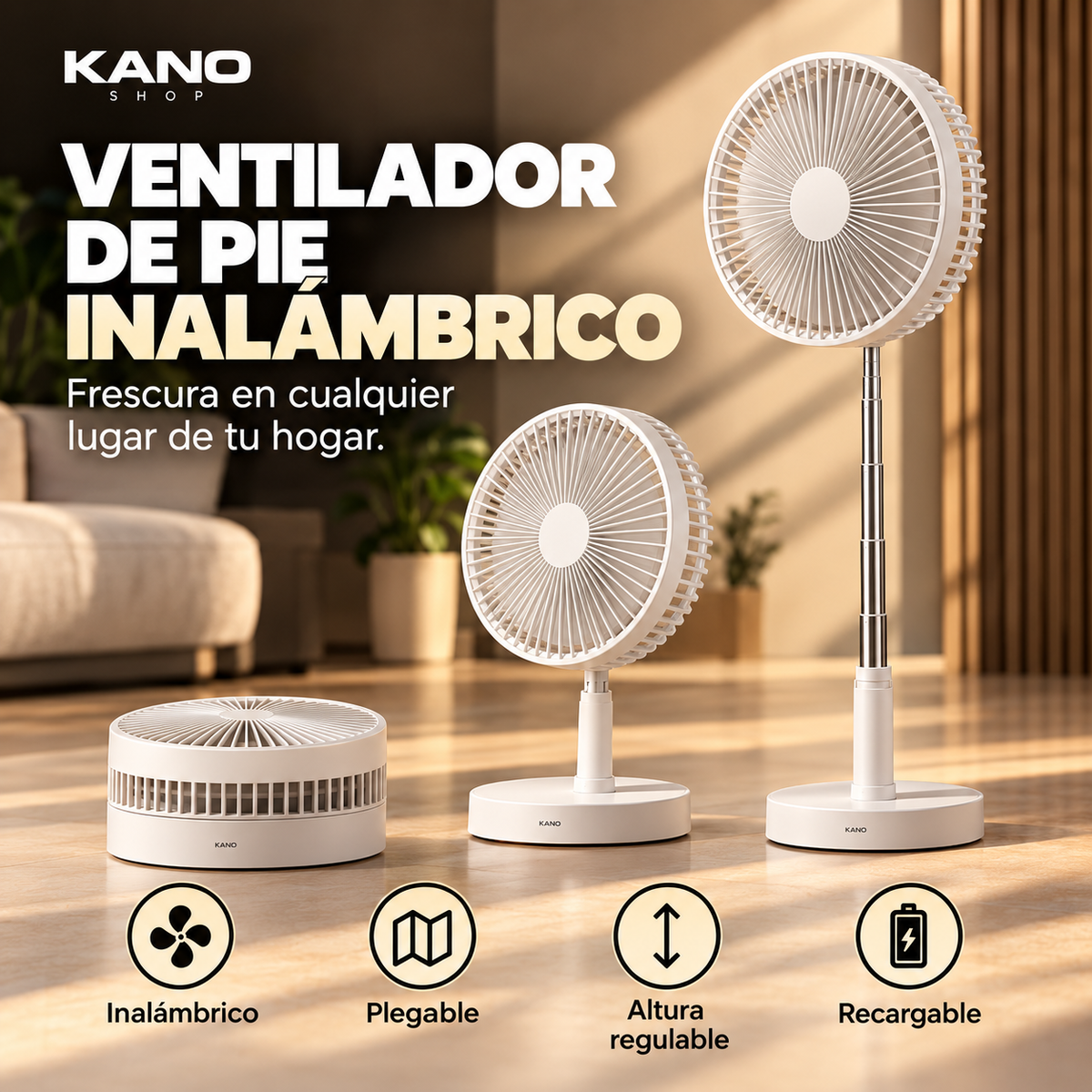 Ventilador 3 en 1